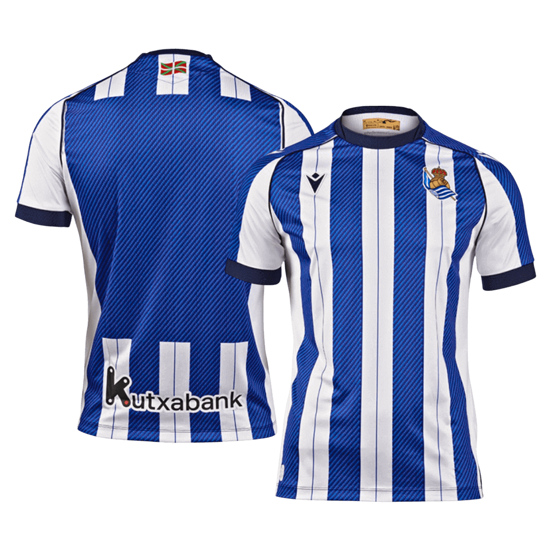 Maillot domicile de la Real Sociedad 2025/26