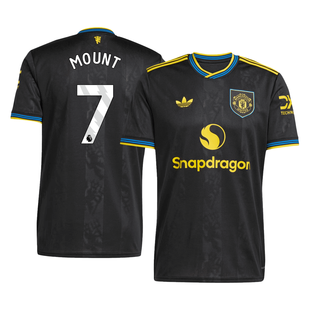 Manchester United MOUNT #7 Third Away Soccer Jersey 2025/26 - Football Shirt | SmartJerseys | Official Quality