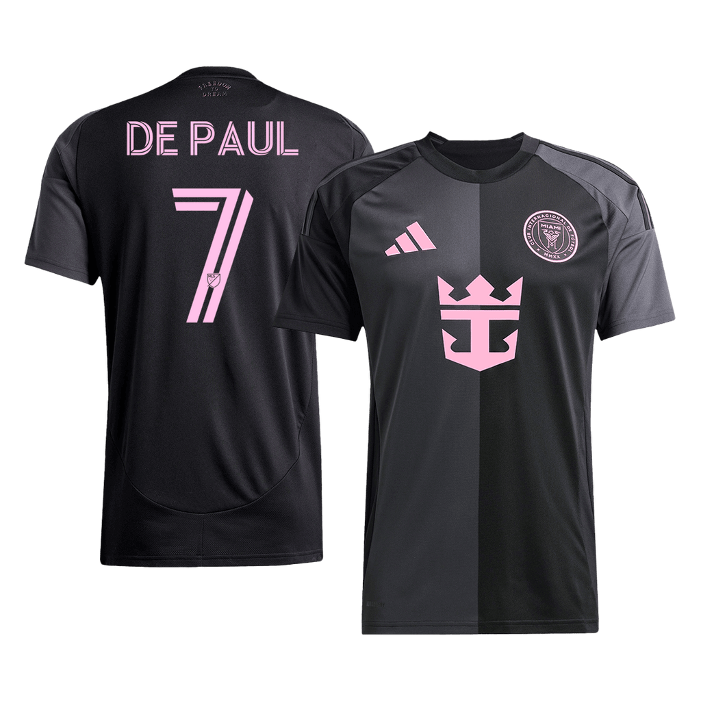 Inter Miami CF DE PAUL #7 Away Soccer Jersey 2025 - Football Shirt | SmartJerseys | Official Quality