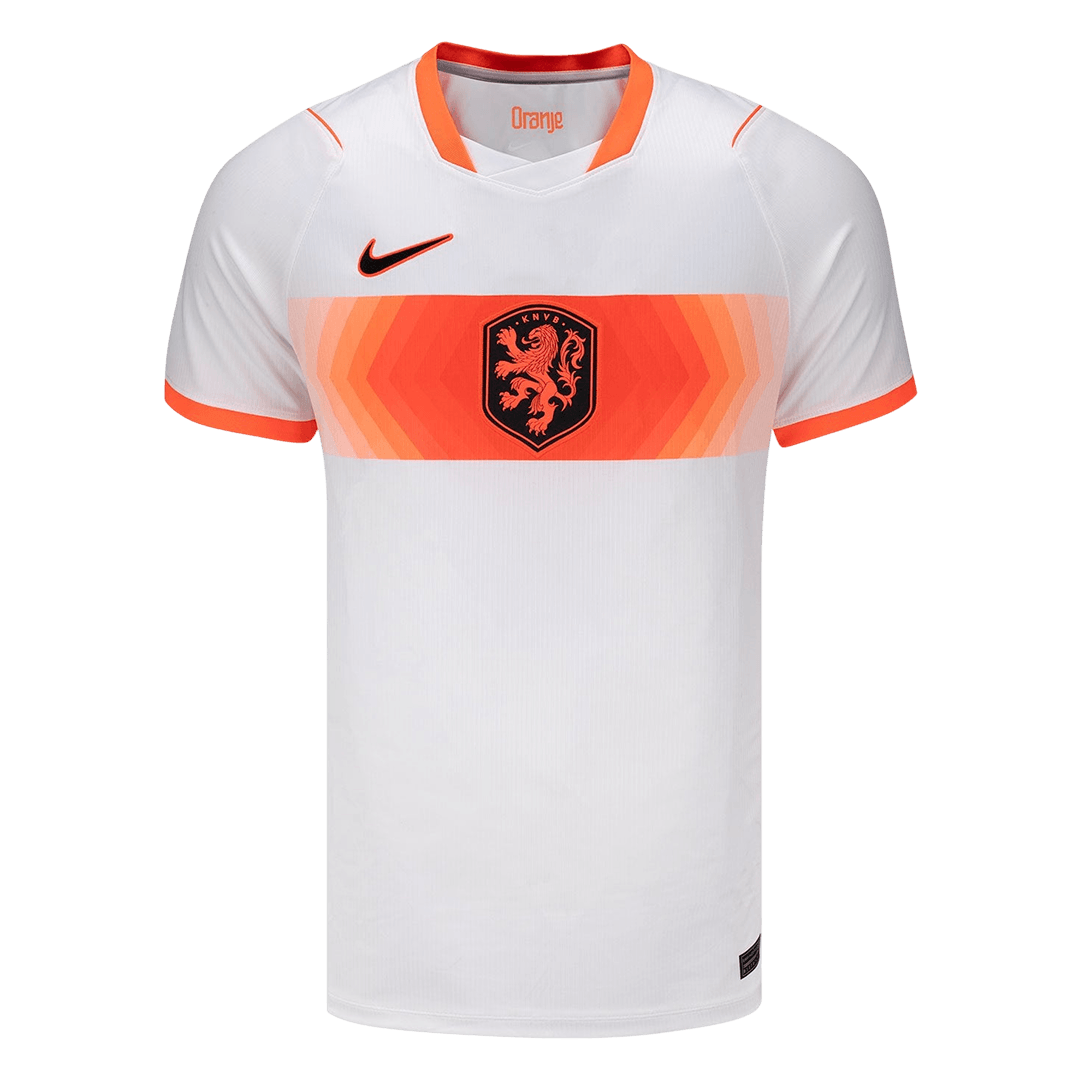 VIRGIL #4 Netherlands Away Soccer Jersey World Cup 2026 White