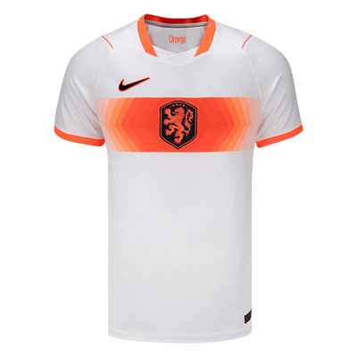 VIRGIL #4 Netherlands Away Soccer Jersey World Cup 2026 White