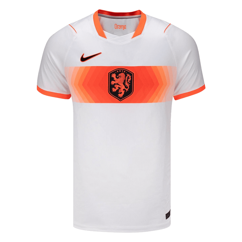 VIRGIL #4 Netherlands Away Soccer Jersey World Cup 2026 White