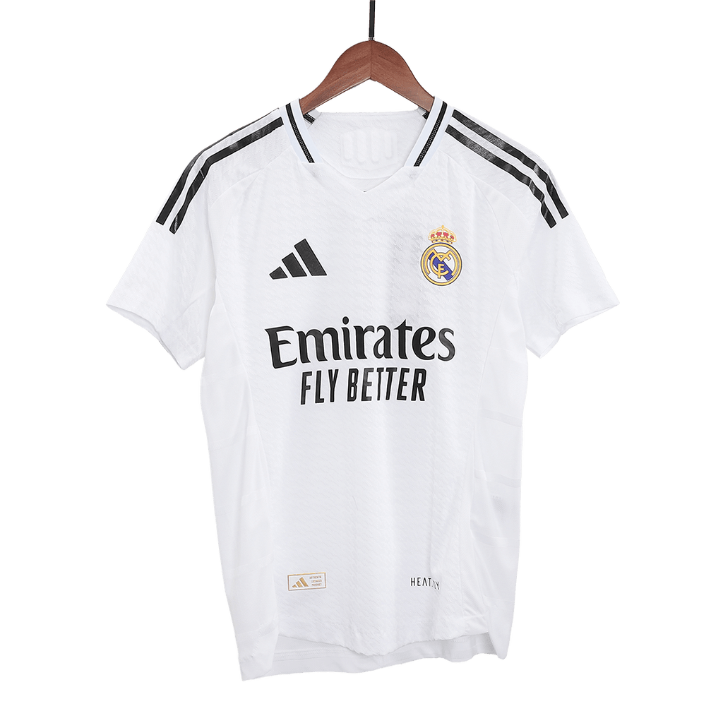 Real Madrid Home Soccer Jersey Kit Authentic 2024/25 (Jersey+Shorts)