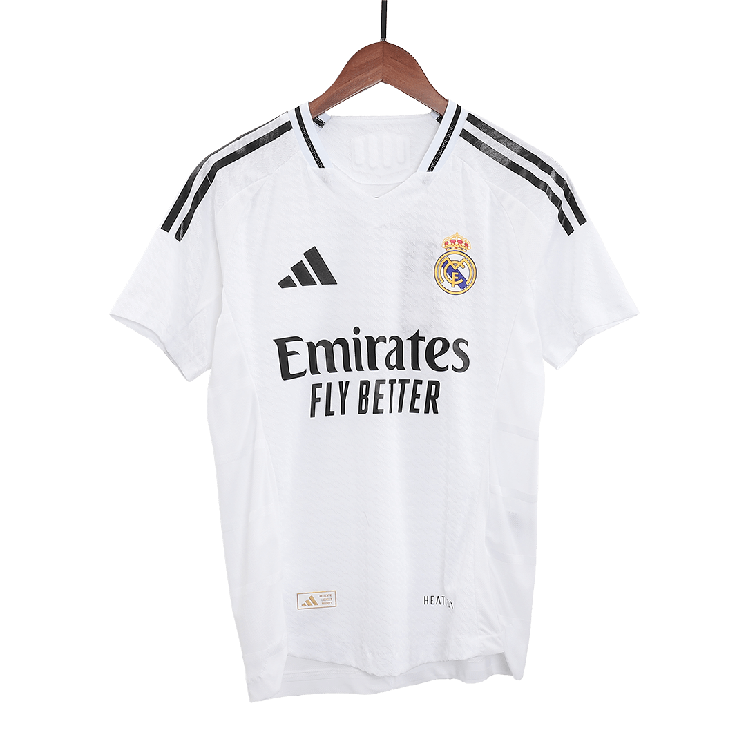 Real Madrid Home Soccer Jersey Kit Authentic 2024/25 (Jersey+Shorts)
