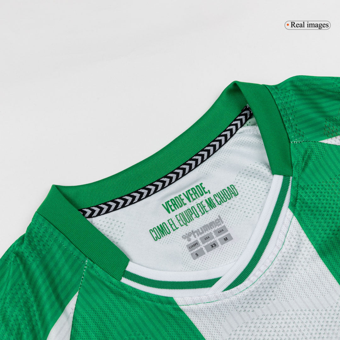 Camiseta de fútbol local de manga larga del Real Betis 2025/26