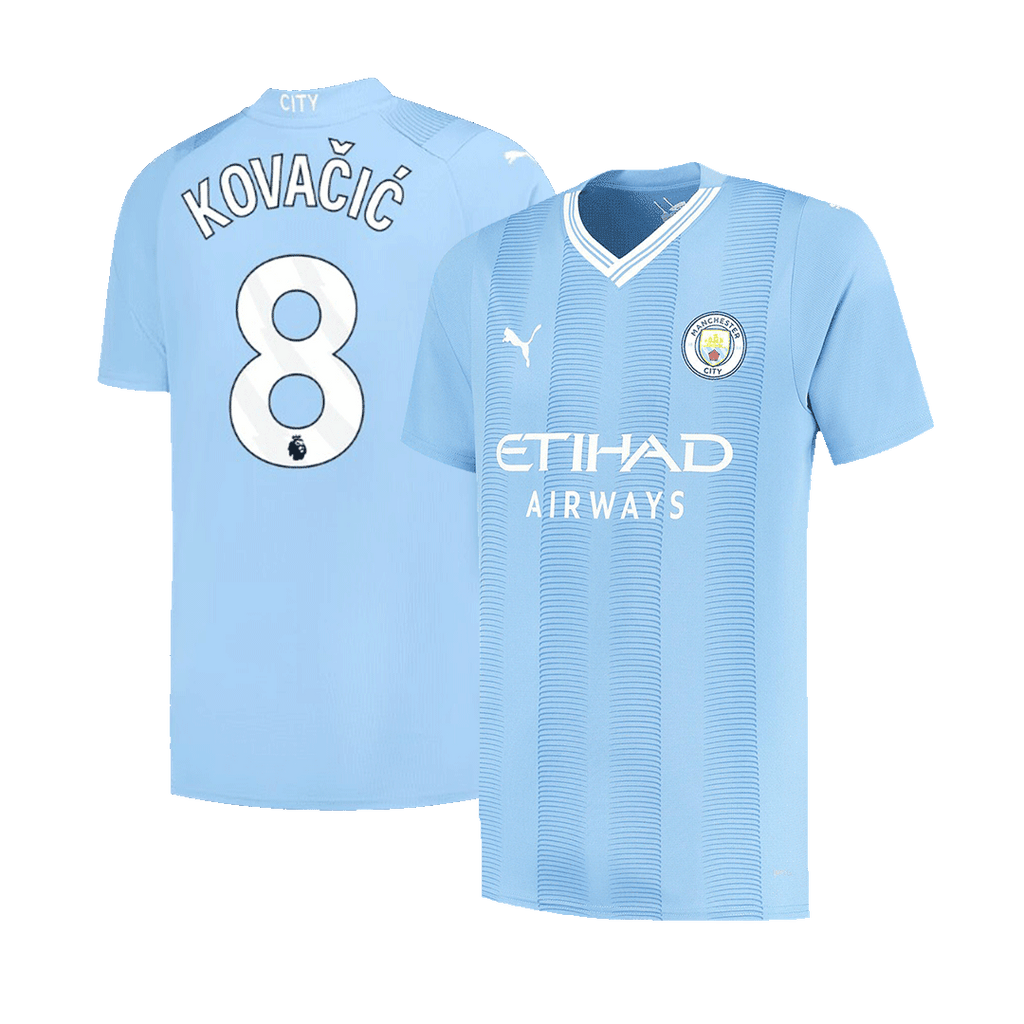 Manchester City KOVAČIĆ #8 Home Jersey 2023/24 - Football Shirt | SmartJerseys | Official Quality