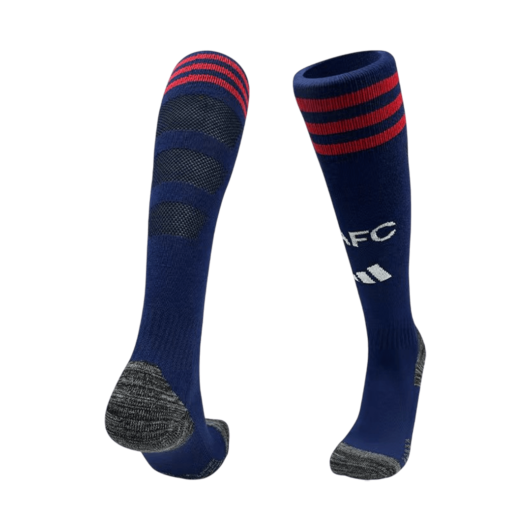 Arsenal Away Soccer Socks 2025/26 - Football Shirt | SmartJerseys | Official Quality