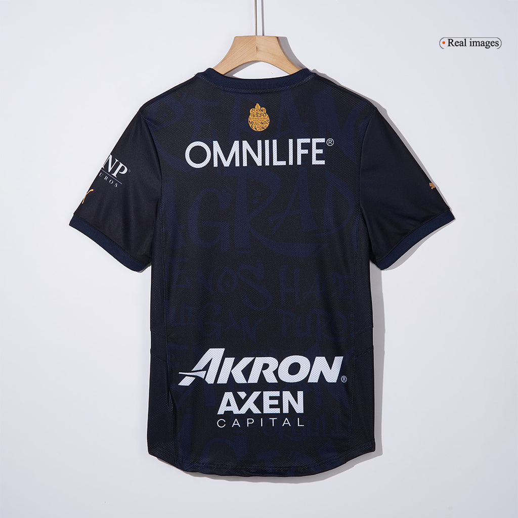 Camiseta de fútbol de visitante de Chivas, auténtica, 2024/25