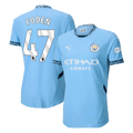 Manchester City FODEN #47 Home Jersey Authentic 2024/25 - Football Shirt | SmartJerseys | Official Quality