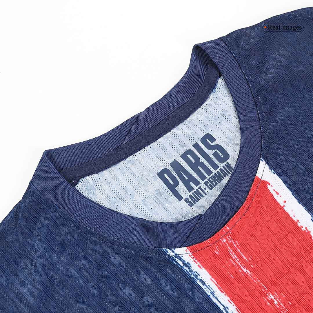Maillot domicile authentique PSG Kvaratskhelia n°7 2024/25 - Édition Ligue des Champions