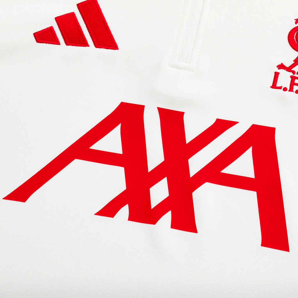 2025/26 Liverpool Sweatshirt Kit - White (Top+Pants)