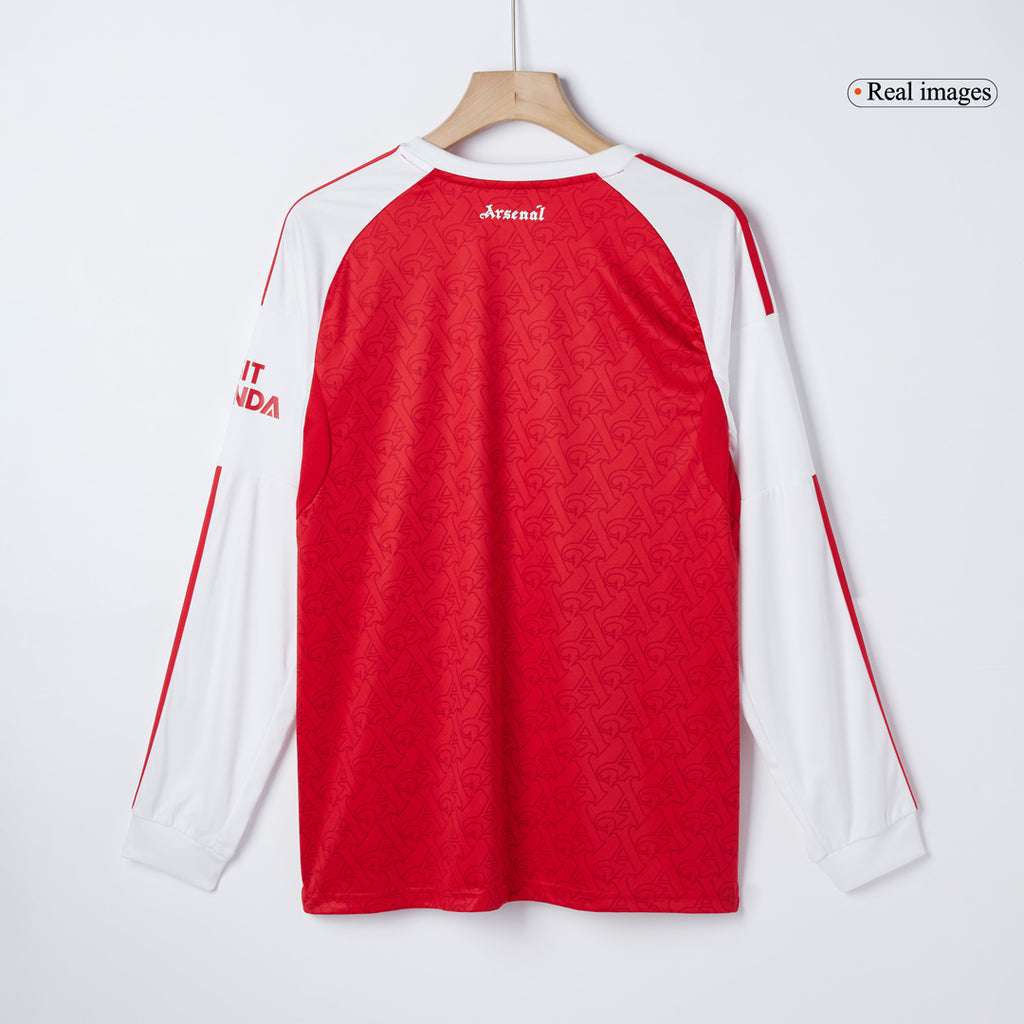 Arsenal Long Sleeve Home Soccer Jersey 2025/26