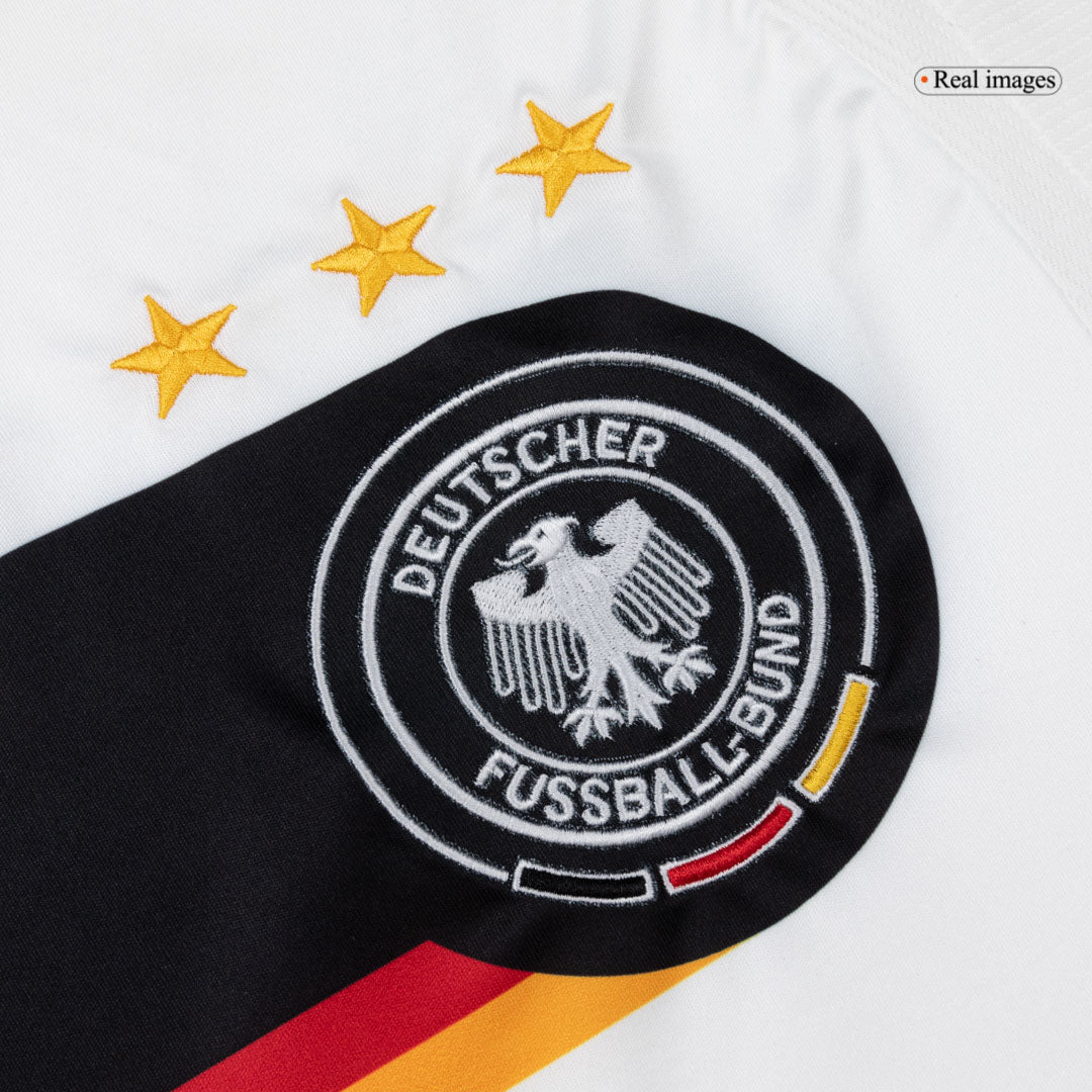 Maillot domicile de football rétro de l'Allemagne 2008