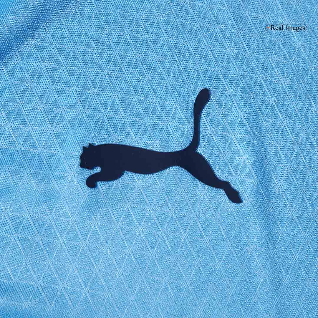 REIJNDERS #4 Authentic Manchester City Home Soccer Jersey 2025/26 Blue