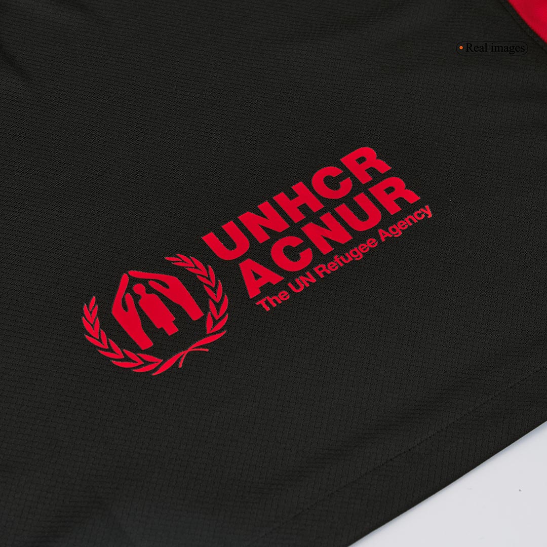 Camiseta de fútbol visitante del Barcelona x Travis Scott 2024/25, negra