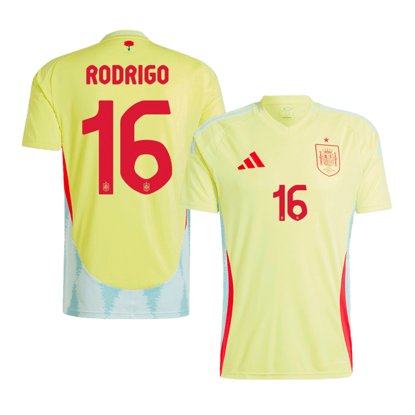 Spain RODRIGO #16 Away Jersey EURO 2024 - Football Shirt | SmartJerseys | Official Quality
