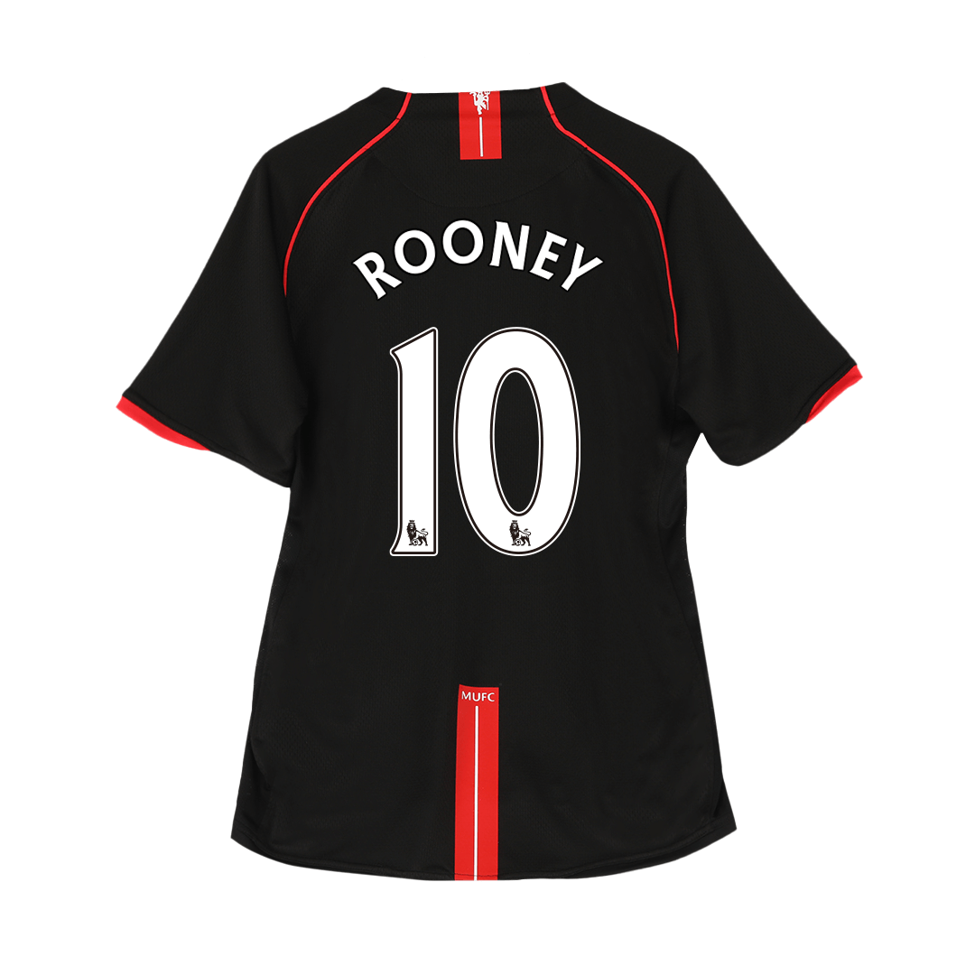 Manchester United ROONEY #10 Away Soccer Jersey Retro 2007/08 - Football Shirt | SmartJerseys | Official Quality