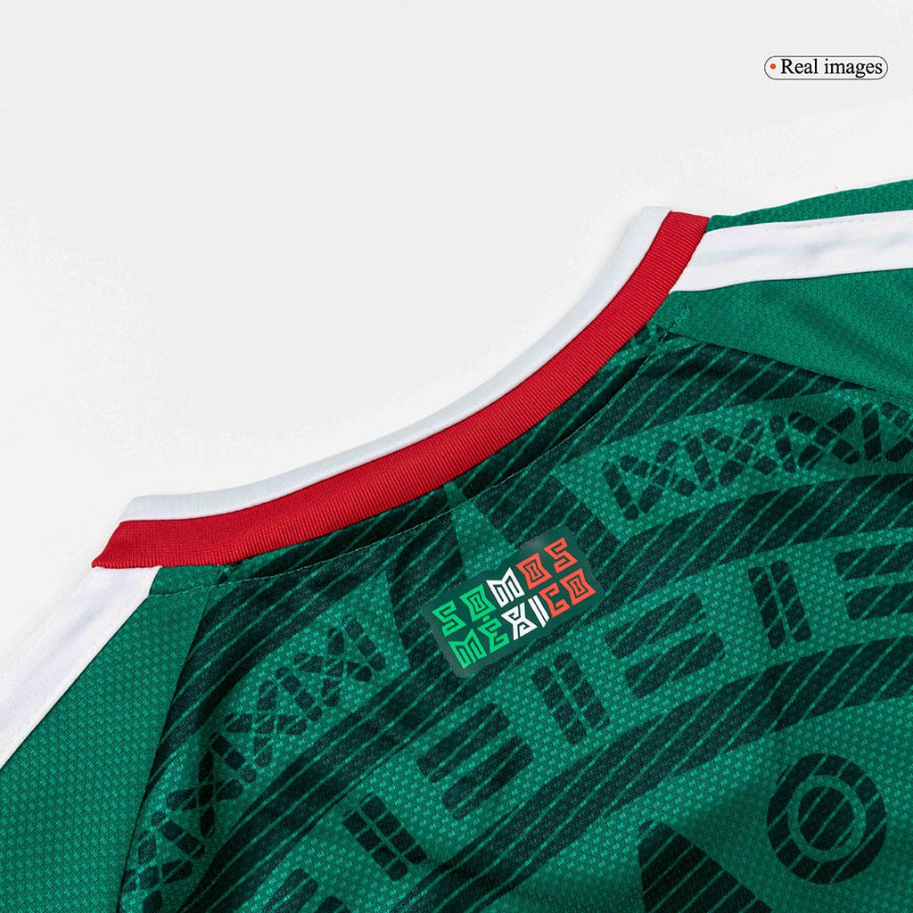 Camiseta de fútbol local de manga larga de México 2026