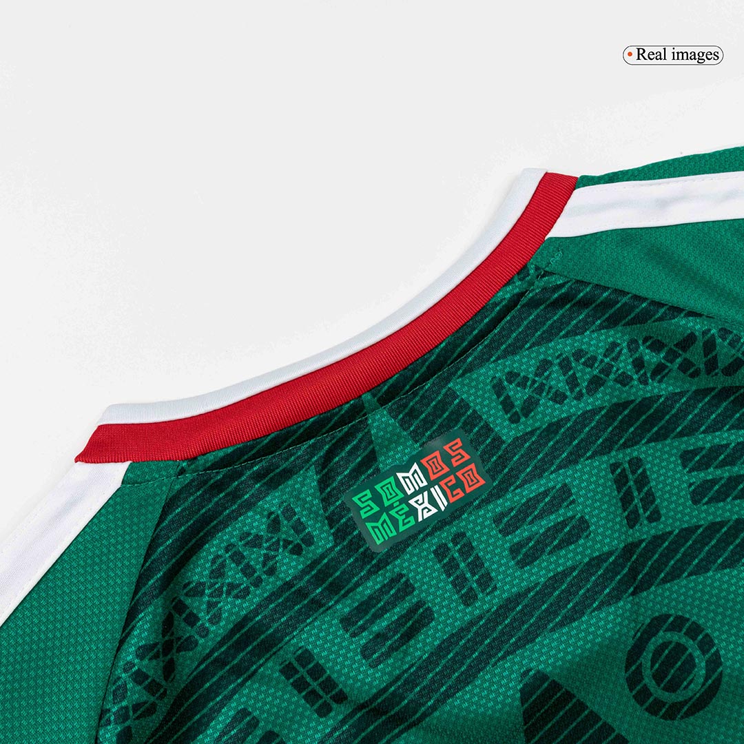 Camiseta de fútbol local de manga larga de México 2026
