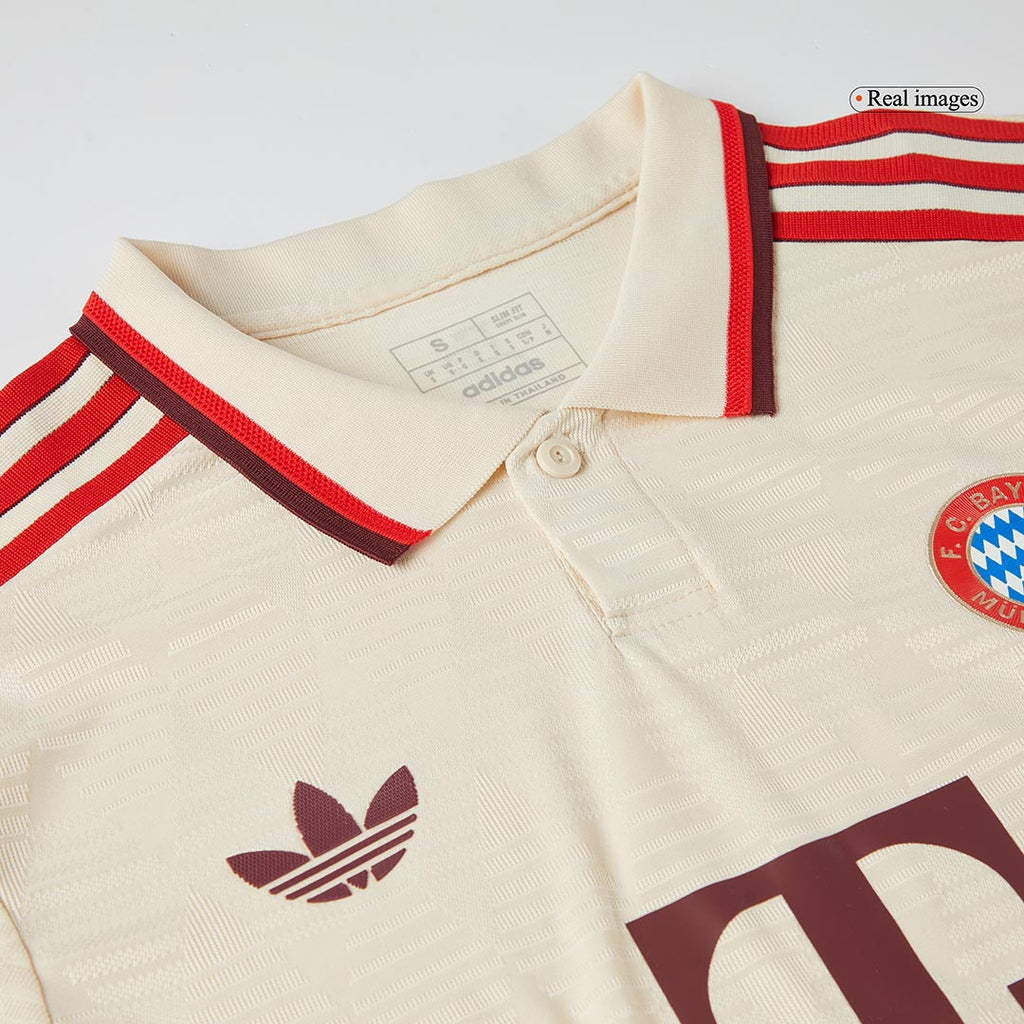 Camiseta de fútbol MÜLLER #25 del Bayern Múnich, tercera equipación, auténtica 2024/25 - Edición UCL