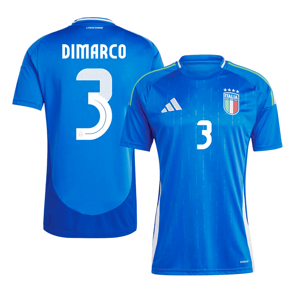 Italy DIMARCO #3 Home Jersey EURO 2024 - Football Shirt | SmartJerseys | Official Quality