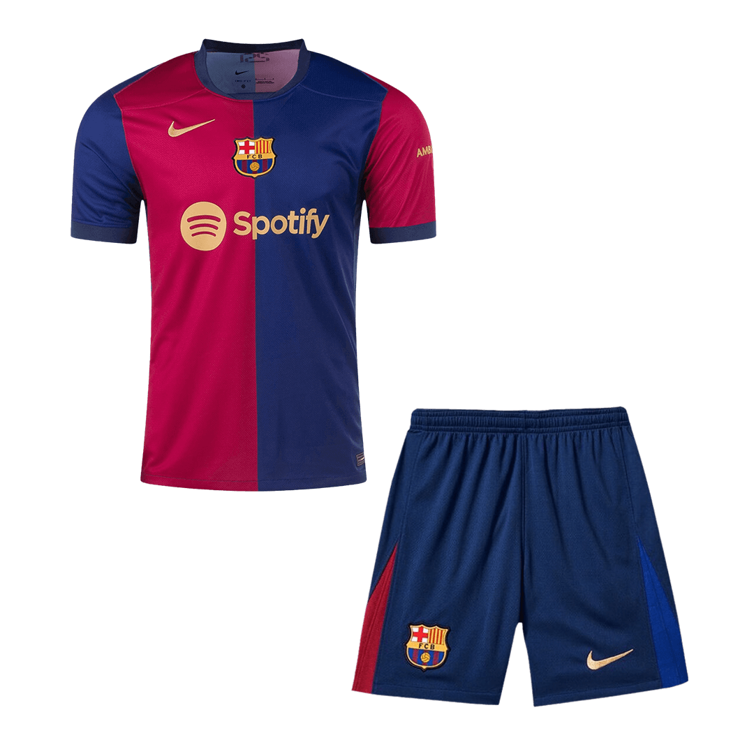Barcelona Home Jersey Kit 2024/25 (Jersey+Shorts) - Football Shirt | SmartJerseys | Official Quality
