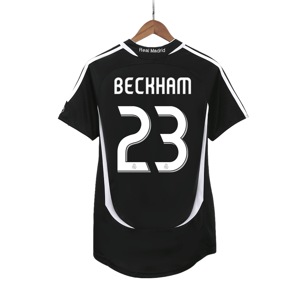 Real Madrid BECKHAM #23 Away Soccer Jersey Retro 2006/07 - Football Shirt | SmartJerseys | Official Quality
