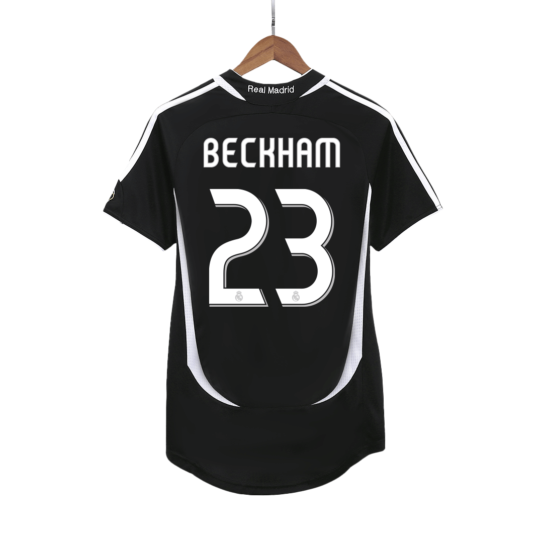 Real Madrid BECKHAM #23 Away Soccer Jersey Retro 2006/07 - Football Shirt | SmartJerseys | Official Quality