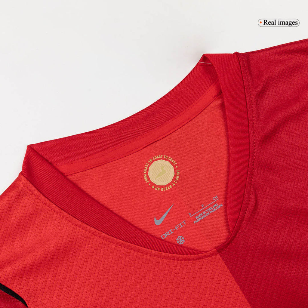 Canada Home Soccer Jersey World Cup 2026 Red