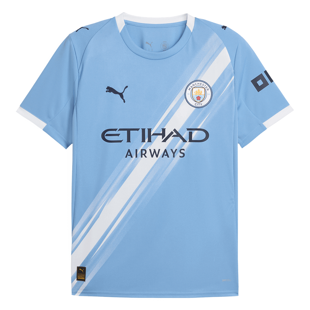 Manchester City Home Soccer Jersey 2025/26 - Football Shirt | SmartJerseys | Official Quality