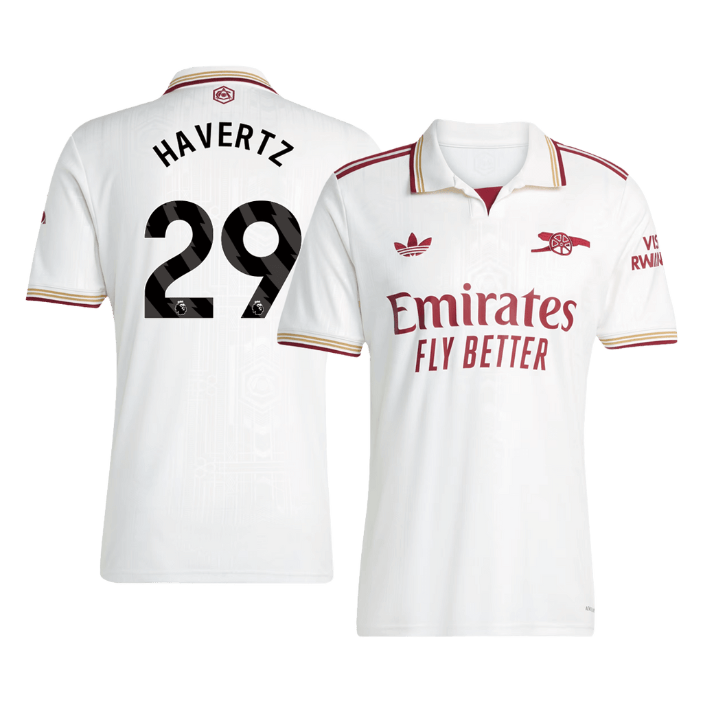 Arsenal HAVERTZ #29 Third Away Soccer Jersey 2025/26 - Football Shirt | SmartJerseys | Official Quality