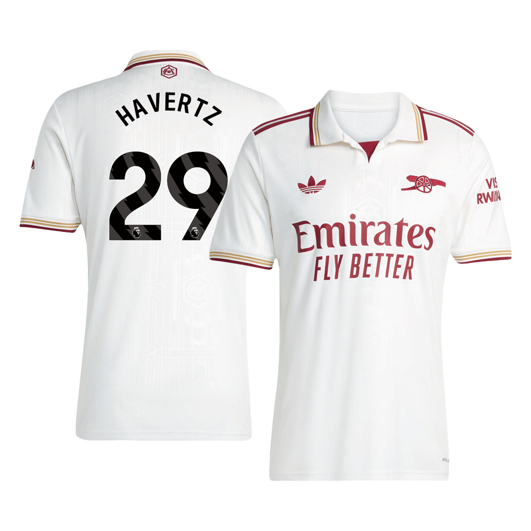 Arsenal HAVERTZ #29 Third Away Soccer Jersey 2025/26 - Football Shirt | SmartJerseys | Official Quality