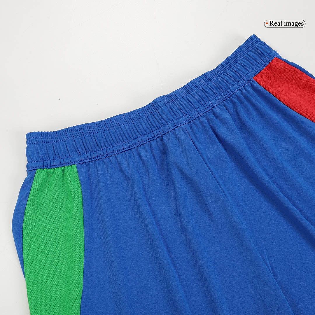 Shorts de football extérieurs de l'Italie 2024