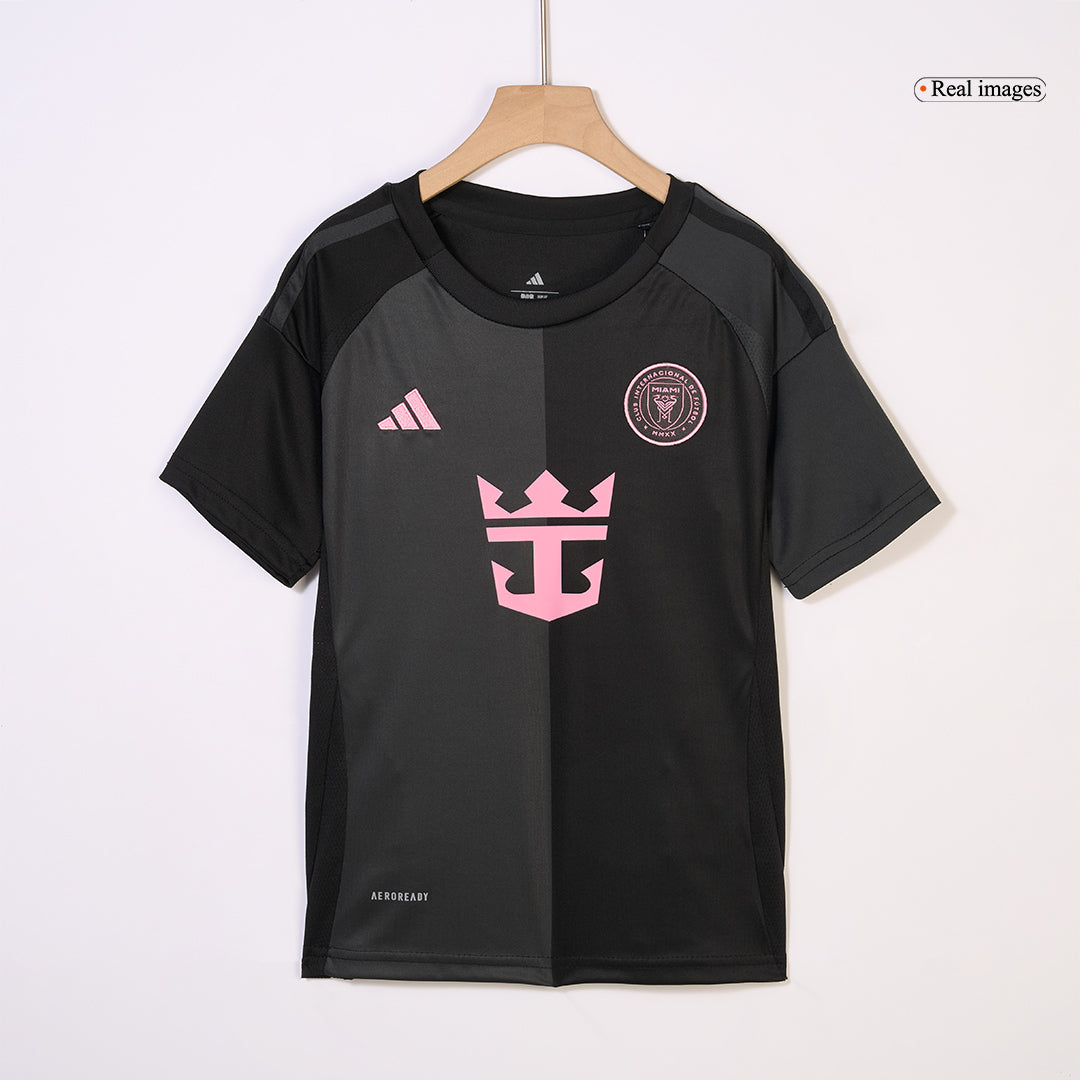 Inter Miami CF Away Soccer Jersey Kit 2025 Kids(Jersey+Shorts)