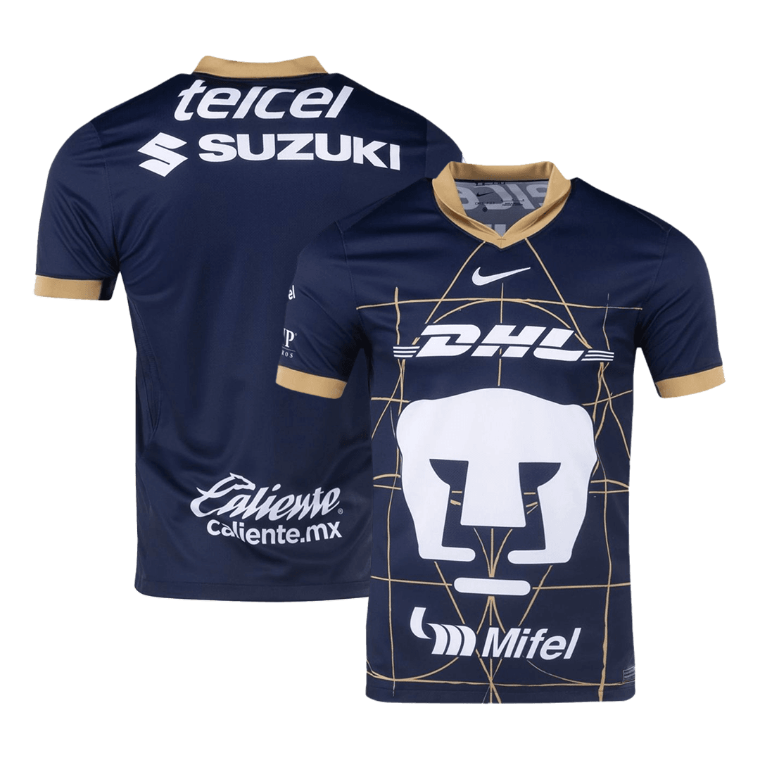 Camiseta de visitante de los Pumas UNAM 2024/25