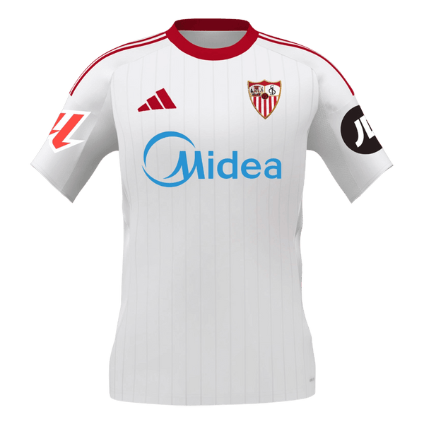 Sevilla Home Soccer Jersey 2025/26 - Football Shirt | SmartJerseys | Official Quality