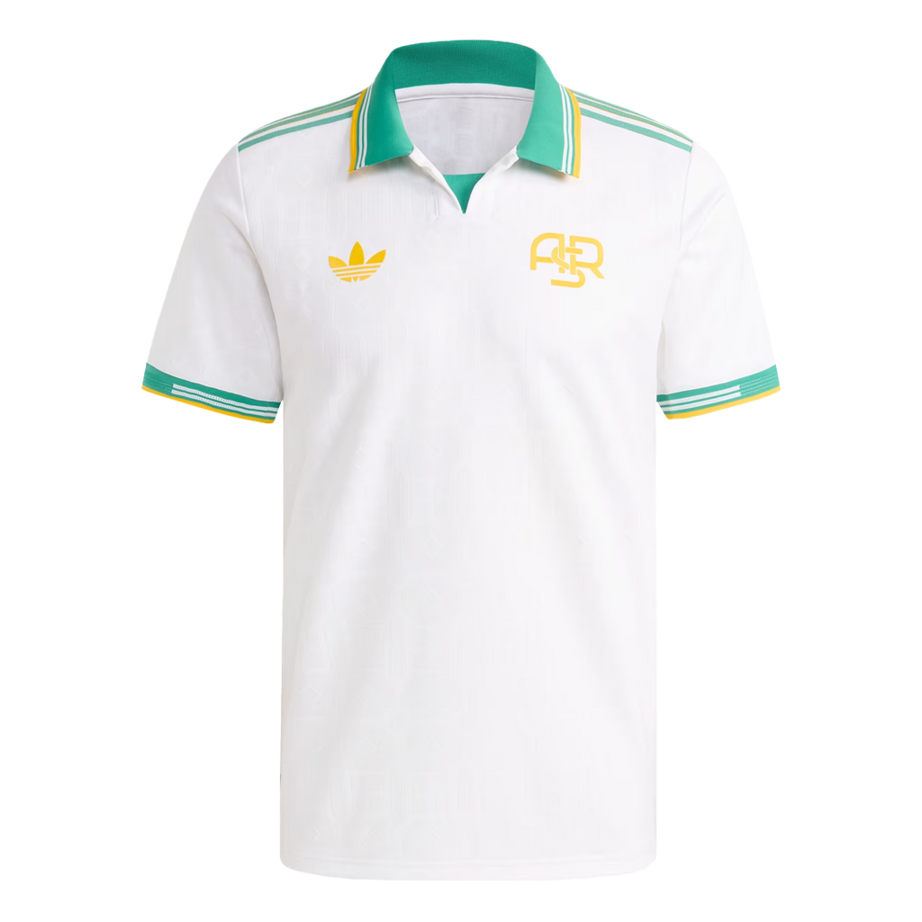 Authentic Roma Third Away Soccer Jersey 25/26 White - Football Shirt | SmartJerseys | Official Quality
