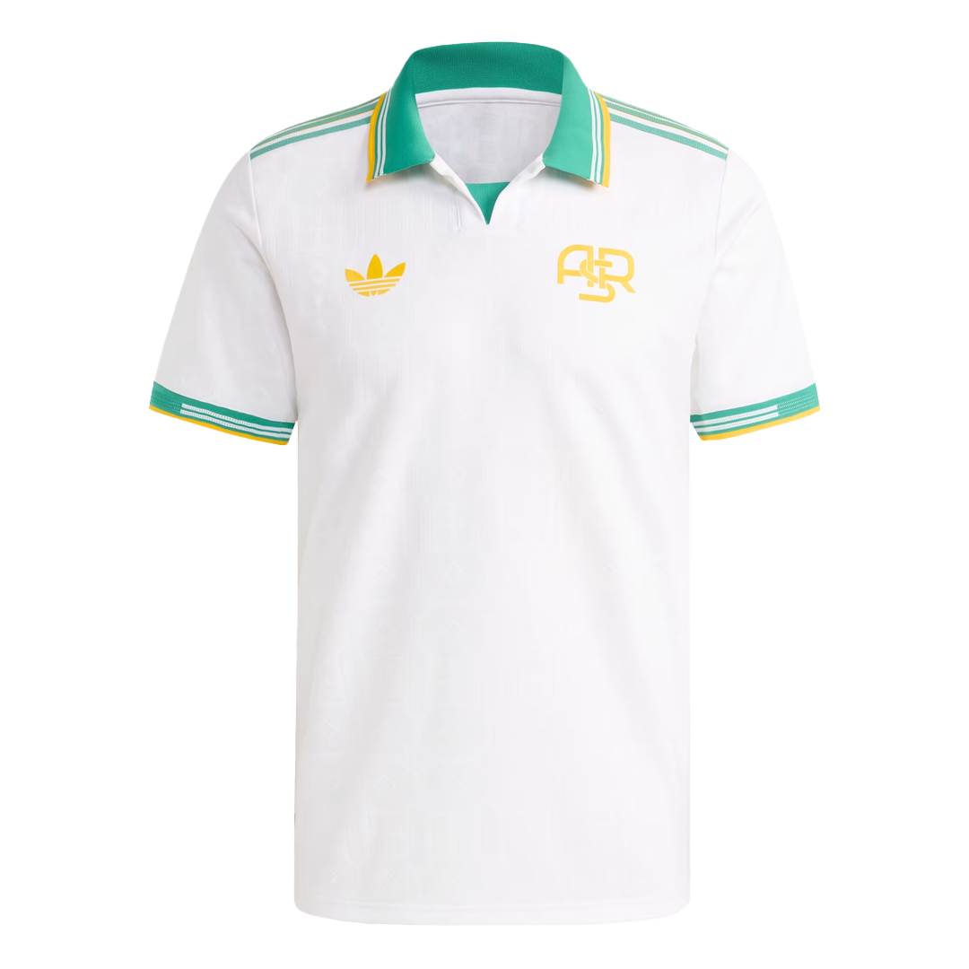 Authentic Roma Third Away Soccer Jersey 25/26 White - Football Shirt | SmartJerseys | Official Quality