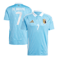 Belgium DE BRUYNE #7 Away Jersey EURO 2024 - Football Shirt | SmartJerseys | Official Quality