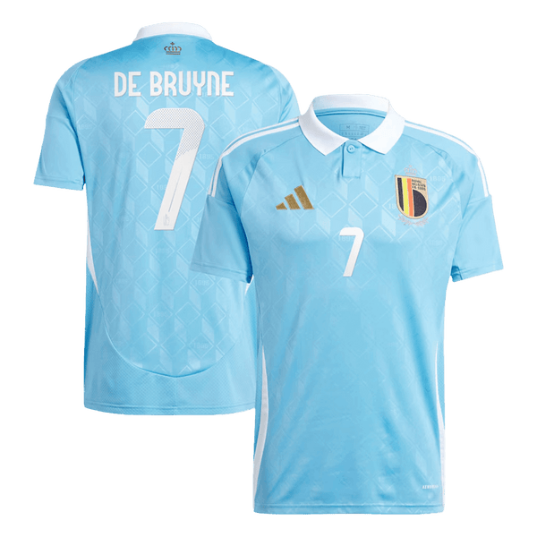 Belgium DE BRUYNE #7 Away Jersey EURO 2024 - Football Shirt | SmartJerseys | Official Quality