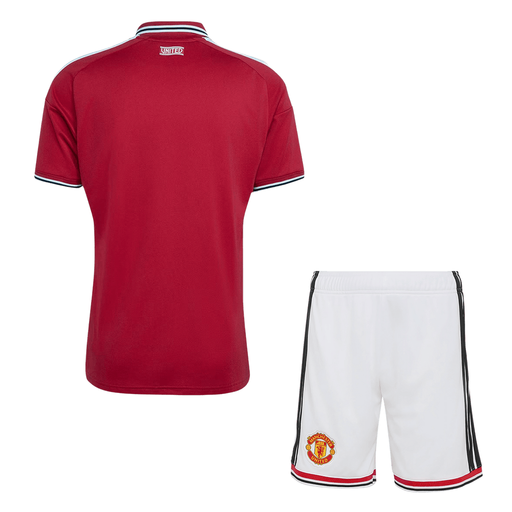 Manchester United Home Soccer Jersey Kit (Jersey+Shorts) 2026/27