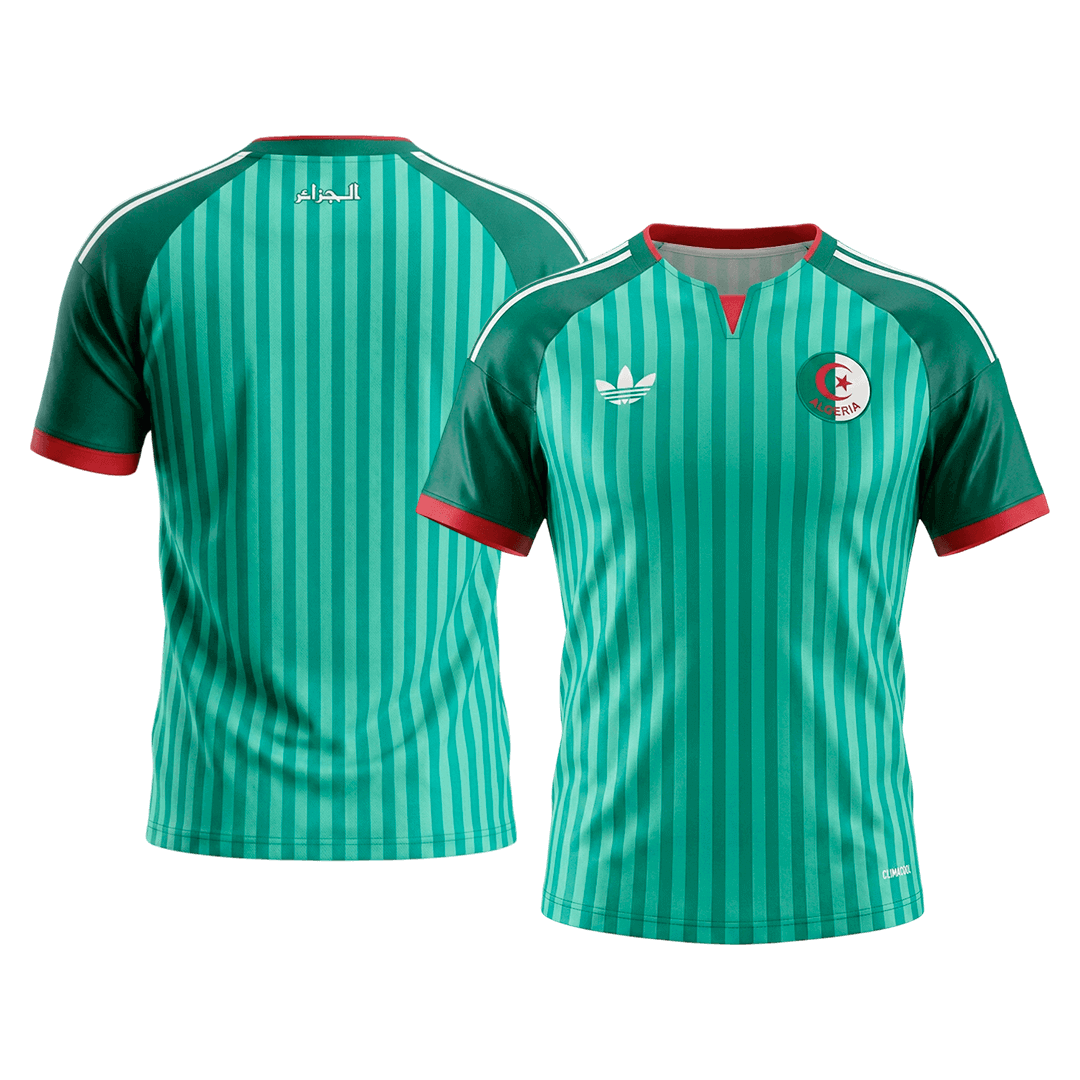 Maillot extérieur de l'Algérie pour la Coupe du Monde 2026 (vert)