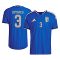 Italy DIMARCO #3 Home Soccer Jersey Authentic 2026 - Football Shirt | SmartJerseys | Official Quality