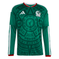 Mexico Long Sleeve Home Soccer Jersey 2026 - Football Shirt | SmartJerseys | Official Quality