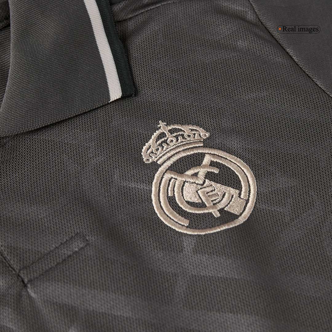 Real Madrid Third Away Soccer Jersey Kit 2024/25 Kids(Jersey+Shorts)