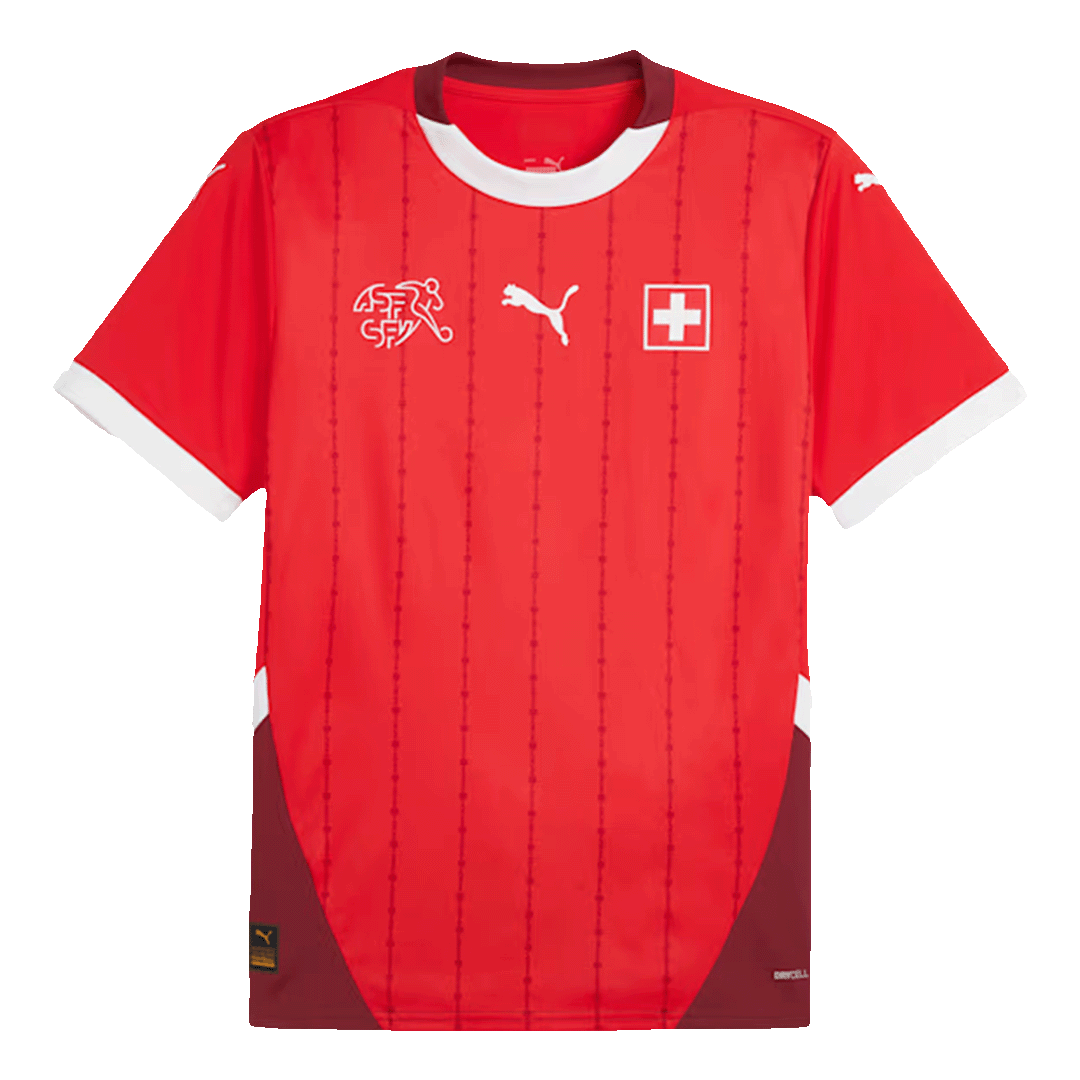 Switzerland Home Jersey EURO 2024 - Football Shirt | SmartJerseys | Official Quality