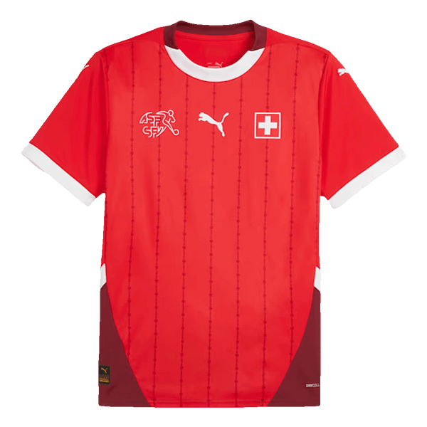 Switzerland Home Jersey EURO 2024 - Football Shirt | SmartJerseys | Official Quality