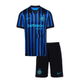 Inter Milan Home Soccer Jersey Kit 2025/26 Kids(Jersey+Shorts) - Football Shirt | SmartJerseys | Official Quality