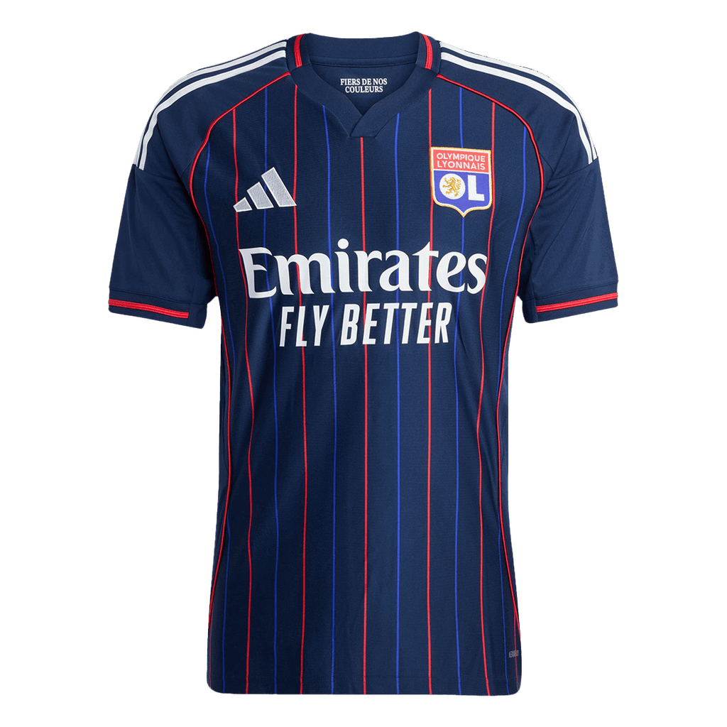 Olympique Lyonnais Away Soccer Jersey 2025/26 - Football Shirt | SmartJerseys | Official Quality