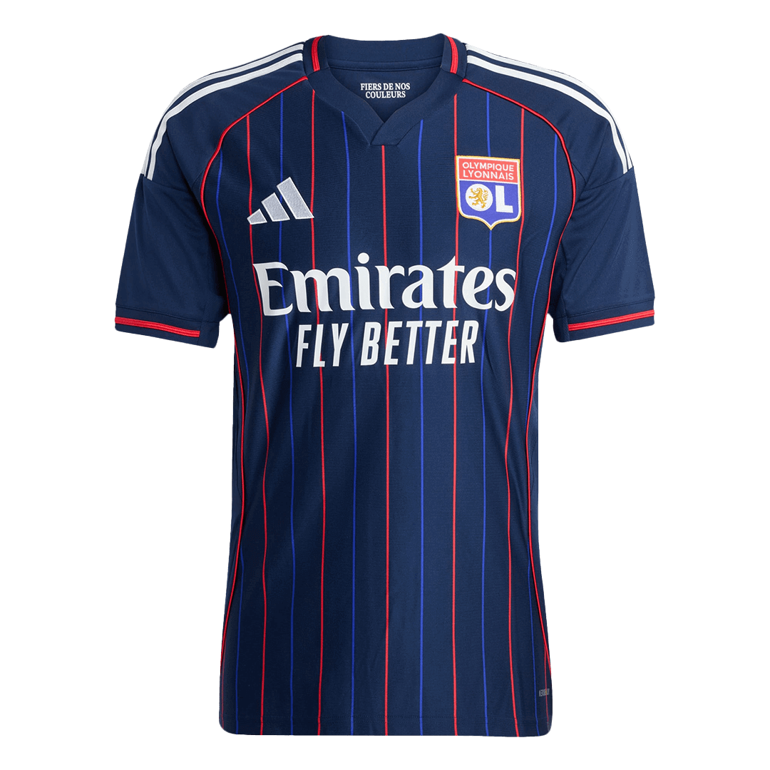 Olympique Lyonnais Away Soccer Jersey 2025/26 - Football Shirt | SmartJerseys | Official Quality